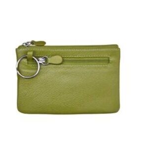 ILI RFID Leather Coin Holder/Key Ring